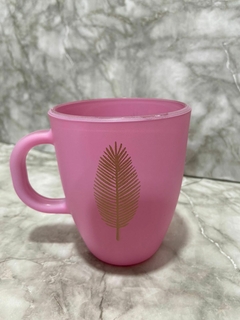 Tazas de Vidrio estampadas rosas - comprar online