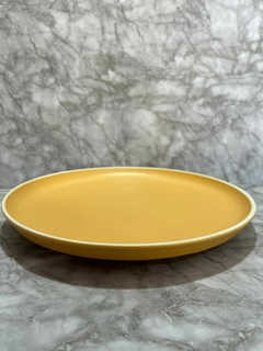 Plato Porcelana Orange - Blanqueria santina
