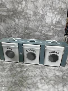 Latas Rectangular Decorativas x3