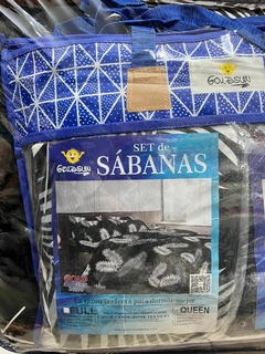 Acolchado 7 piezas 2 plazas 1/2 - Cortinas / sabanas - tienda online