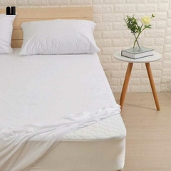 Protector de colchón impermeable ajustable 1 plaza 1/2 - comprar online