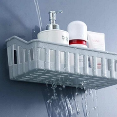 Estante de baño autoadhesivos - Blanqueria santina