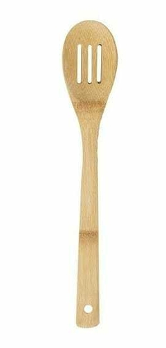 Cuchara Madera Ranurada - comprar online