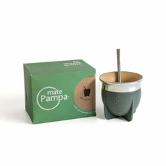 Mate Pampa c/Bombilla - Boca abierta - comprar online