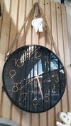 Reloj de Pared con soga