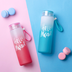 Botella de vidrio Hello Master - comprar online