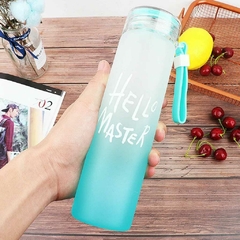 Botella de vidrio Hello Master - tienda online