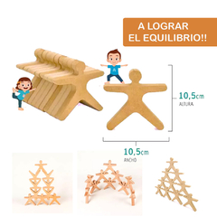 Juego Equilibristas 10 piezas - comprar online