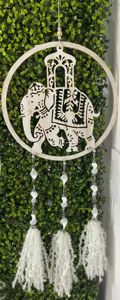 Colgante de madera - Buda / Elefante en internet