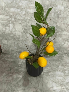 Árbol Decorativo de Limones Artificiales en Maceta. COD: 3763. - comprar online