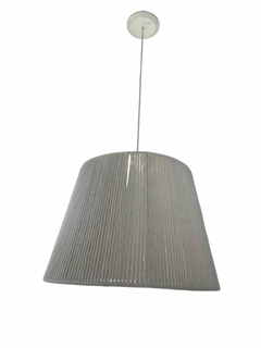 Pantalla Cónica Grande Natural - 29x40 cm con Cable de 80 cm. COD: 3922. - comprar online
