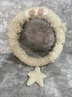 Corona de Navidad Artesanal 30 cm - Elegancia y Calidez Navideña. COD: 4511. - comprar online