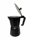 Cafetera Italiana VONNE 450ml - 9 Tazas - Color Negro. COD: 1037.