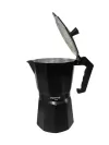 Cafetera Italiana VONNE 450ml - 9 Tazas - Color Negro. COD: 1037.