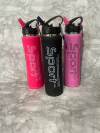 Botellas de Agua de Acero Inoxidable SPORT 500ml con Pico y Bombilla. COD: 2943.