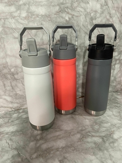 Botellas de agua de acero inoxidable con pico y bombilla - 500 ml. COD: 2942. - comprar online