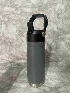 Botellas de agua de acero inoxidable con pico y bombilla - 500 ml. COD: 2942. - Blanqueria santina