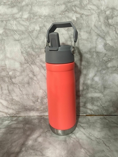 Imagen de Botellas de agua de acero inoxidable con pico y bombilla - 500 ml. COD: 2942.