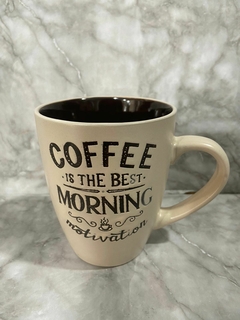 Tazas de Cerámica con Inscripción – 380 ml | 3 colores disponibles. COD: 2428. - Blanqueria santina