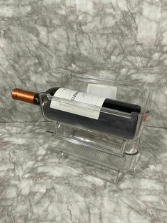 Porta Botellas de Acrílico Apilables - Transparente y Funcional. COD: 1046. - comprar online