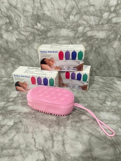 Esponja de baño de silicona rosa – Suavidad y limpieza al máximo. COD: 4761. - comprar online