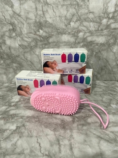Esponja de baño de silicona rosa – Suavidad y limpieza al máximo. COD: 4761.
