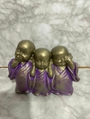 ✨ Estatua de 3 Budas – Decoración Zen para tu Hogar ✨. COD: 4438.