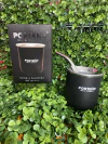 Mate "Porteño" de Acero con Bombilla – Elegante y Resistente. COD: 314.