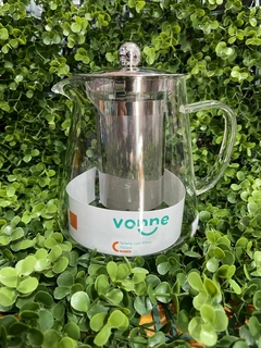 Tetera de Vidrio VONNE con Filtro de Acero Inoxidable – 750 ml. COD: 1052.