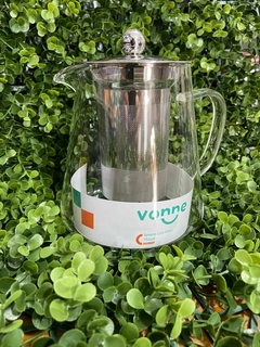 Tetera de Vidrio VONNE con Filtro de Acero Inoxidable – 750 ml. COD: 1052. - comprar online