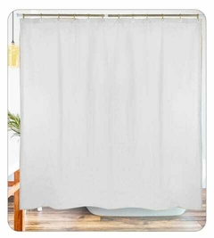 Cortina de Baño Tusor Lisa 1.80 x 1.80 cm - comprar online