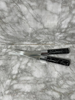 Cuchillo de Cocina y Frutas KingGary con Mango Pintado – Varios Diseños – Filo Profesional - comprar online