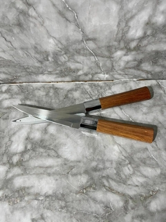 Cuchillo de Cocina y Frutas KingGary con Mango Pintado – Varios Diseños – Filo Profesional - Blanqueria santina