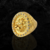 Dedeira Cravejada São Jorge - Banhada a Ouro 18K - comprar online