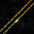 Corrente Grumet 3 x 1 Fecho Gaveta Trava Dupla 4mm - 60cm - Banhada a Ouro 18K - comprar online