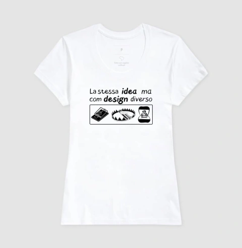 La stessa ideia ma com design diverso - comprar online