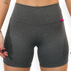 Shorts Fitness Meia Coxa Cós Alto Feminino - comprar online