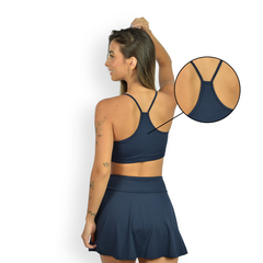 Top Sem Bojo Com Forro Fitness Feminino Alça Fina - loja online