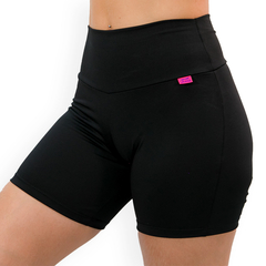 Shorts Fitness Meia Coxa Cós Alto Feminino na internet