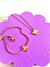 CONJUNTO TREVO PULSEIRA E COLAR