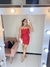 VESTIDO FOLHA VERMELHO - comprar online