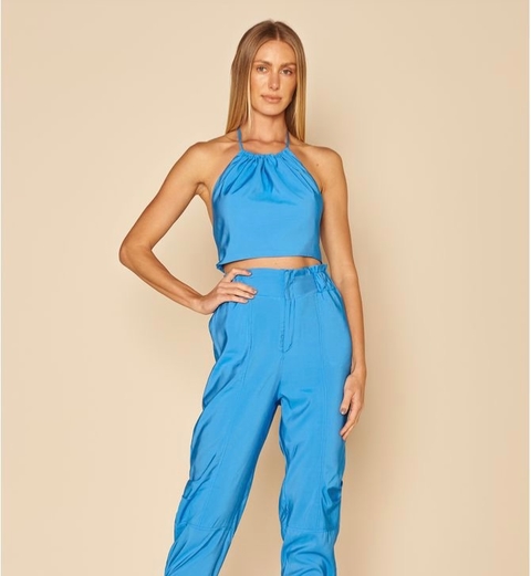 CROPPED FRENTE UNICA LAÇO MAR - MY PLACE