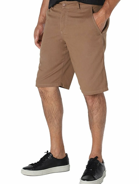 BERMUDA SARJA CHINO CHAMBRAY CAQUI MASCULINA ARAMIS