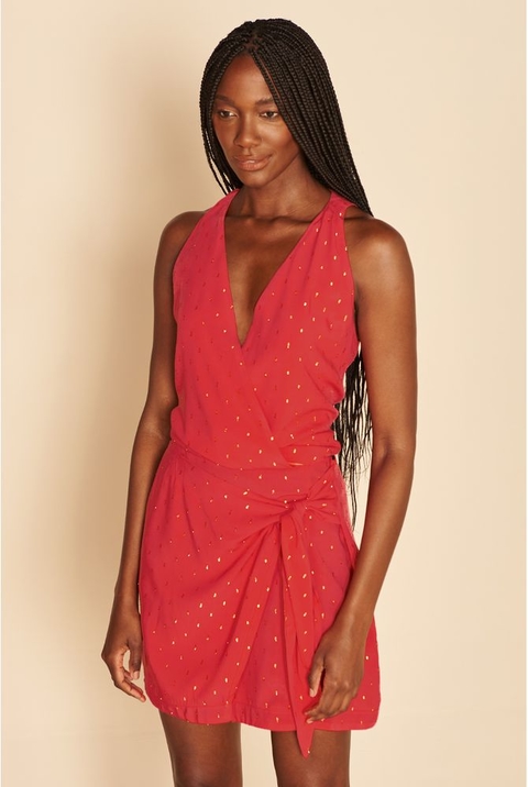 BLUSA TRANSPASSE VERMELHO - MY PLACE