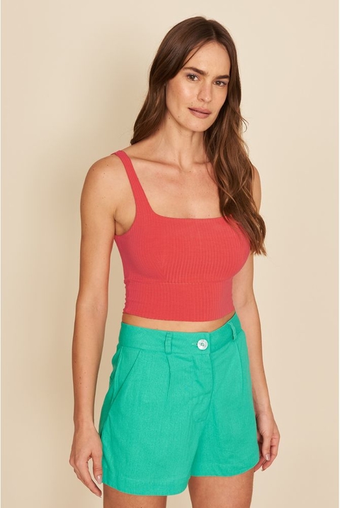 TOP CROPPED COM PALA MELANCIA - MY PLACE