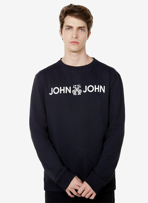 CASACO MOLETOM NEW BASIC JOHN JOHN PRETO MASCULINO