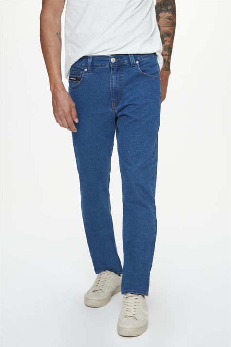 CALÇA JEANS SKINNY SEM MARCAÇÕES G3 C2 DAMYLLER MASCULINA