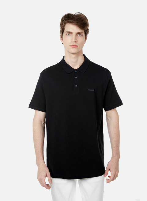 POLO NEW BASIC PRETO JOHN JOHN MASCULINA