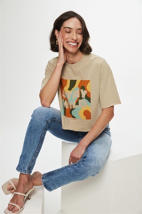 CALÇA JEANS MOM G5 C1 FEMININA DAMYLLER