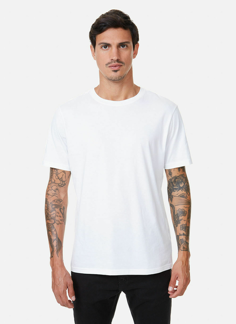 CAMISETA JOHN JOHN BASIC PIMA BRANCA MASCULINA